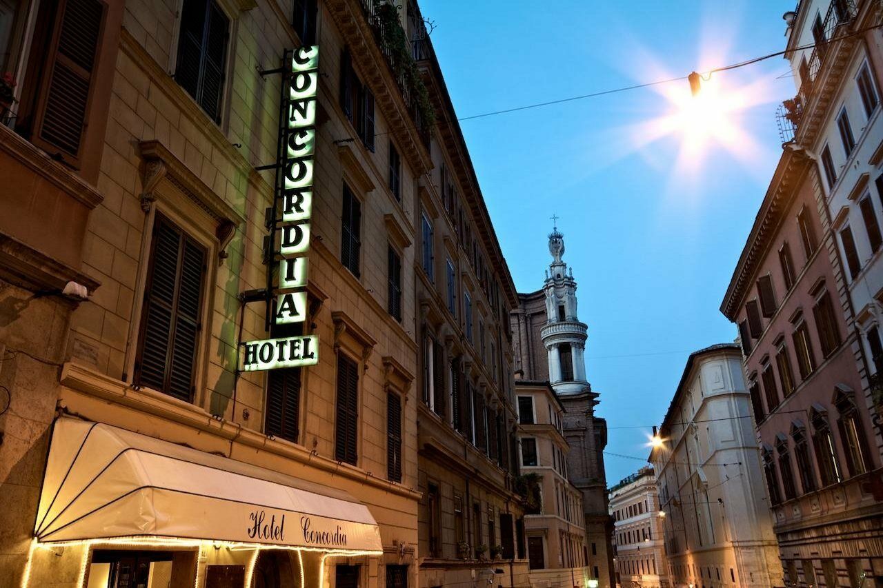 Hotel Concordia Roma Esterno foto